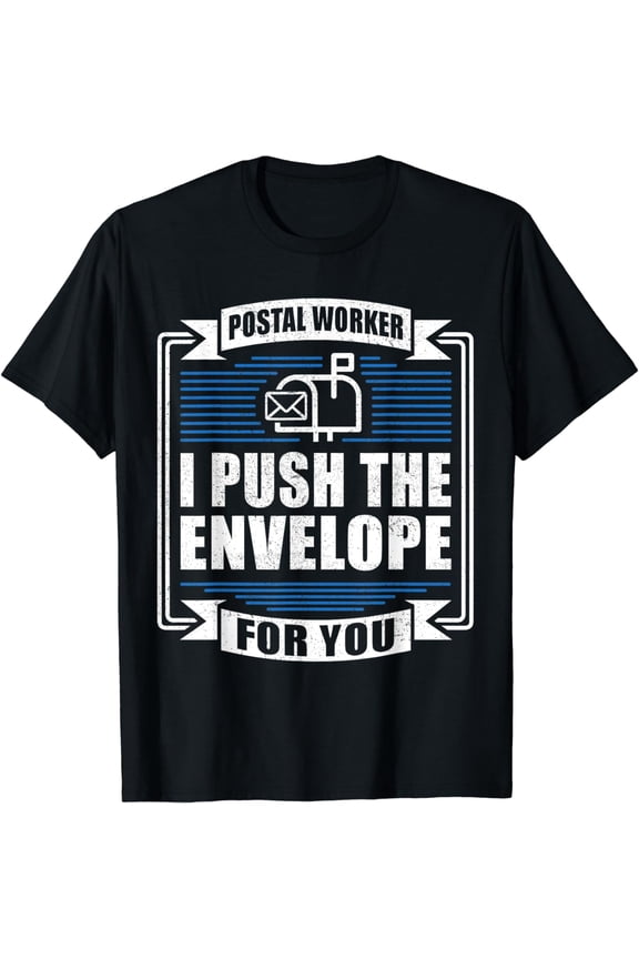 Cool Postal Worker Gift For Men Women Funny Mail Carrier T-Shirt