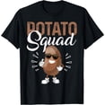 thumbnail image 1 of Cool Potato Squad Potato Halloween Costume Funny Vegan Team T-Shirt, 1 of 3