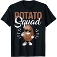 Cool Potato Squad Potato Halloween Costume Funny Vegan Team TShirt