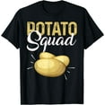 thumbnail image 1 of Cool Potato Sunglusses Squad Potato Halloween Costume Vegan T-Shirt, 1 of 3