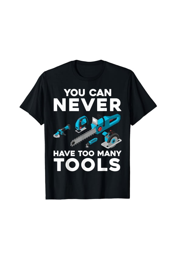 Cool Power Tool Graphic T-Shirt for Tool Enthusiasts - Perfect Gift for DIY Lovers