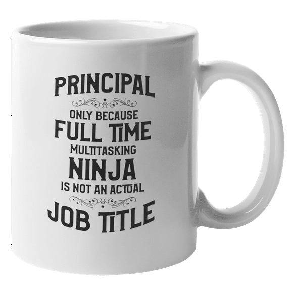 Cool Principal, School Themed Coffee & Tea Gift Mug (11oz)