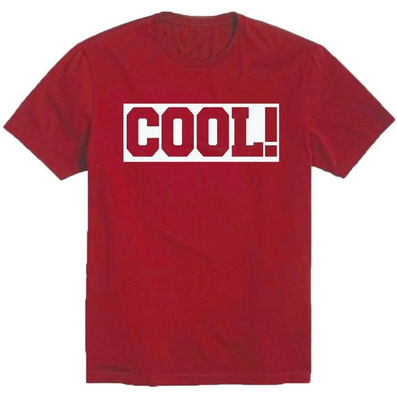 Cool! Printed Funny T-shirt Bar Dancing Men's Tee Color Red Medium