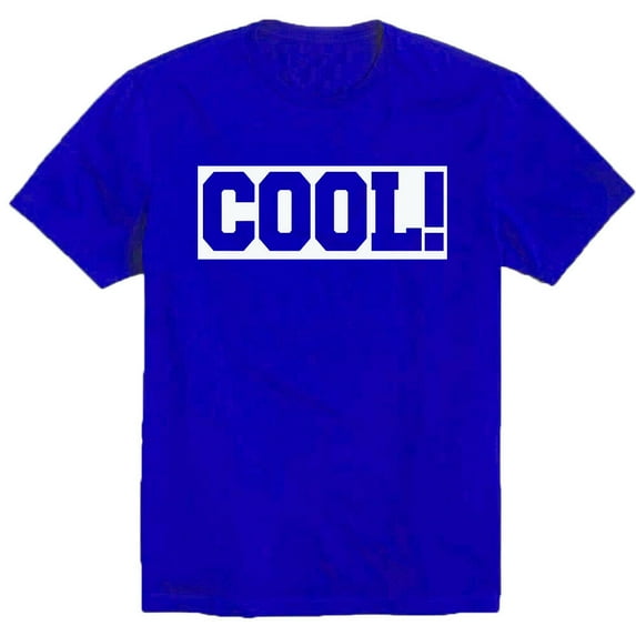 Cool! Printed Funny T-shirt Bar Dancing Men's Tee Color Royal Blue 2X-Large