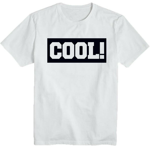 Cool! Printed Funny T-shirt Bar Dancing Men's Tee Color White X-Large