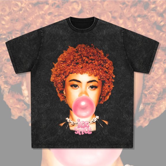 Cool Printed Short Sleeve T-Shirts for Men and Women - Washed Distressed Tops for Summer - Loose Casual Style for Comfort