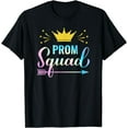 thumbnail image 1 of Cool Prom Squad Prom Graduation Party Senior Matching 2024 T-Shirt, 1 of 4