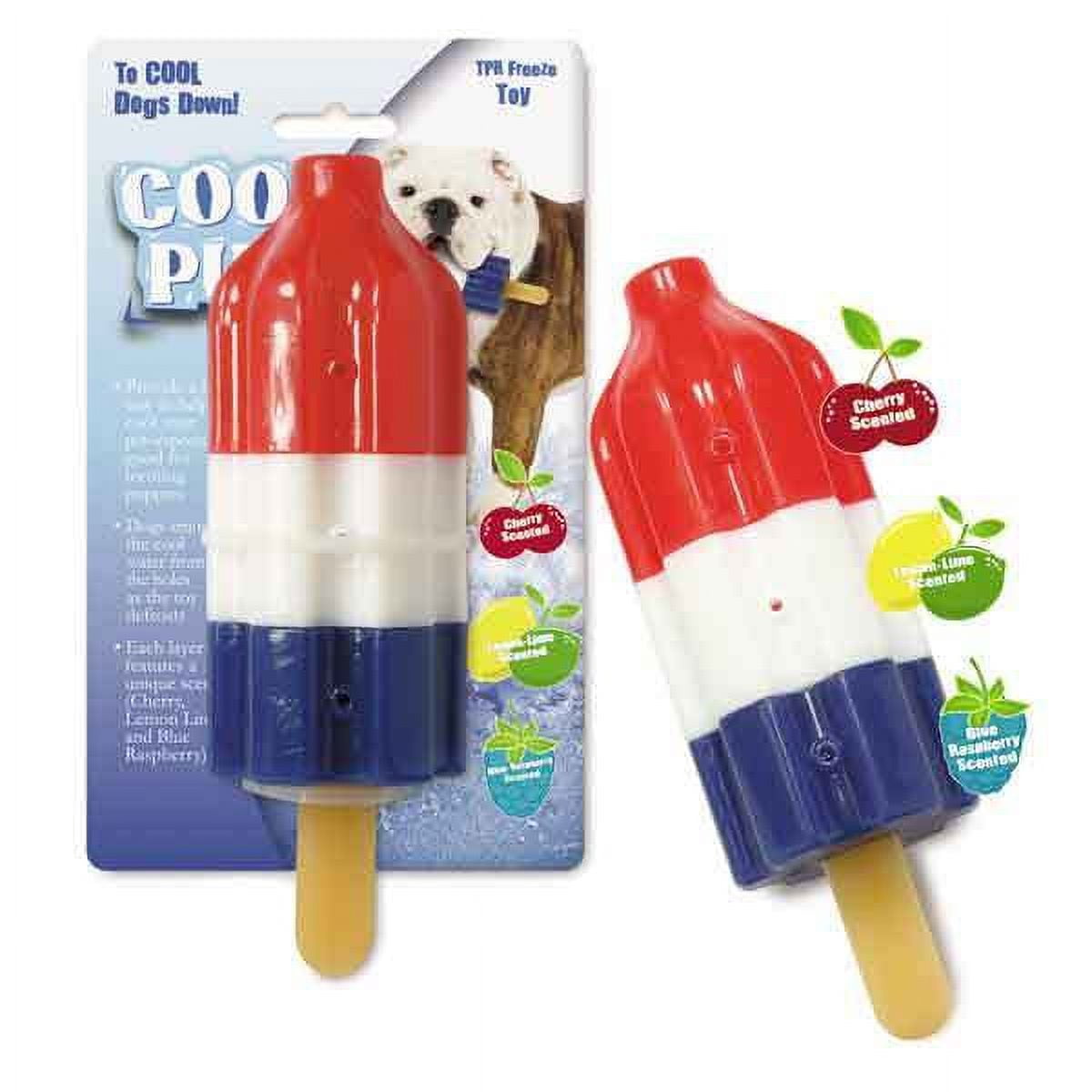 Cool Pup Dog Toy Popsicle Shaped Puppy Pet Frozen Water Teething