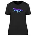 thumbnail image 1 of Cool Purple Wolf T-Shirt Women -Image by Shutterstock, Female x-Large, 1 of 2