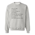 thumbnail image 1 of Cool Quote Sweatshirt Men -Image by Shutterstock, Male Large, 1 of 4