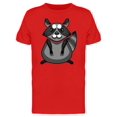 thumbnail image 1 of Cool Raccoon Design Tee Men's -Image by Shutterstock, 1 of 2