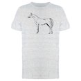 thumbnail image 1 of Cool Race Horse Sketch Tee Men's -Image by Shutterstock, 1 of 2