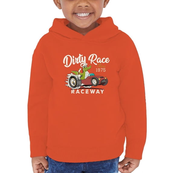 Cool Racer Crocodile Design Hoodie Toddler -Image by Shutterstock, 4 Toddler