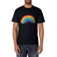 thumbnail image 1 of Cool Rainbow DesignsRainbow Pride Retro T-Shirt, 1 of 4
