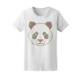 thumbnail image 1 of Cool Rainbow Panda Sketch Tee Women's -Image by Shutterstock, 1 of 2