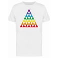thumbnail image 1 of Cool Rainbow Triangle Doodle Tee Men's -Image by Shutterstock, 1 of 2