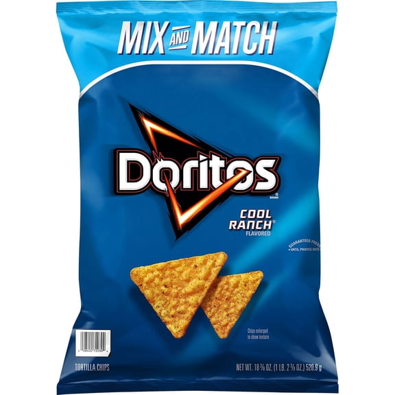 Cool Ranch Tortilla Chips, 18.38 oz.