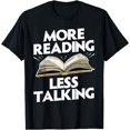 thumbnail image 1 of Cool Reading Books For Men Women Book Lover Bookworm Library T-Shirt, 1 of 3