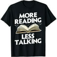 thumbnail image 1 of Cool Reading Books For Men Women Book Lover Bookworm Library T-Shirt, 1 of 4