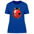 thumbnail image 1 of Cool Realistic Ladybug T-Shirt Women -Image by Shutterstock, Female XX-Large, 1 of 2