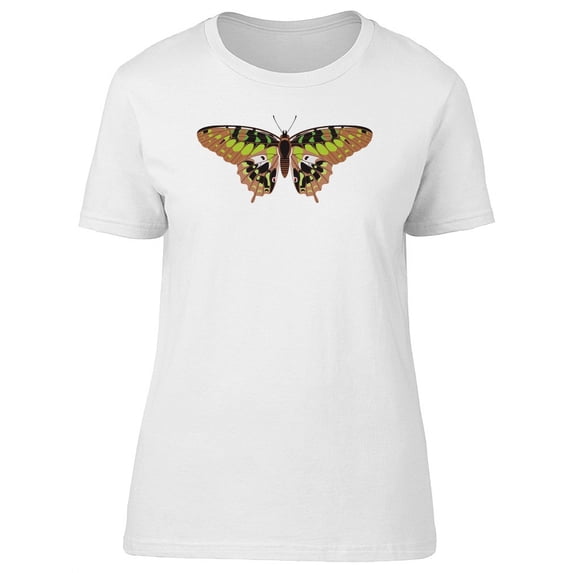 Cool Realistic Spring Buttefly T-Shirt Women -Image by Shutterstock, Female XX-Large