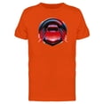 thumbnail image 1 of Cool Red Modern Race Ca T-Shirt Men -Image by Shutterstock, Male Small, 1 of 2