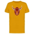 thumbnail image 1 of Cool Red Orange Retro Bull Tee Men's -Image by Shutterstock, 1 of 1