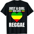 thumbnail image 1 of Cool Reggae Design For Women Girls Kids Jamaican Rasta Lover T-Shirt, 1 of 4