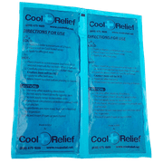Cool Relief Reusable Ice Pack, Long Lasting Ice Pack for Injuries, Flexible When Frozen, Use for Hot/cold, Gel Ice Pack, Can be Cut into 2 Ice Packs