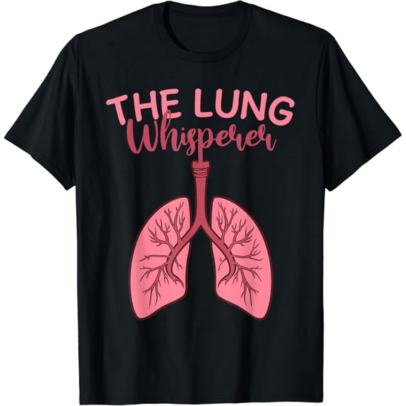 Cool Respiratory Therapy For Men Women Care Week Lung Doctor T-Shirt