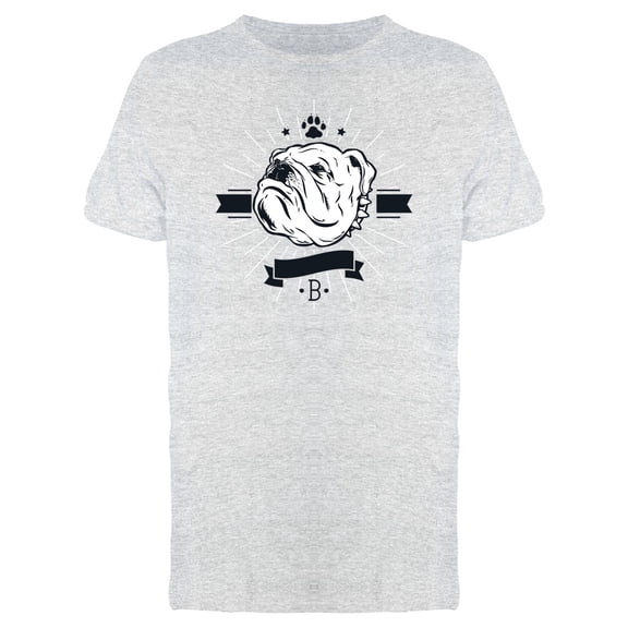 Cool Retro Bulldog Head T-Shirt Men -Image by Shutterstock, Male Small