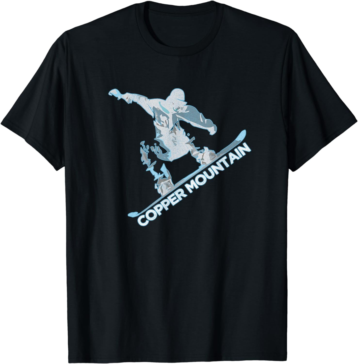 Cool Retro Copper Mountain Snowboard Shirt T-Shirt