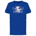 thumbnail image 1 of Cool Retro Crowned Unicorn Tee Men's -Image by Shutterstock, 1 of 2