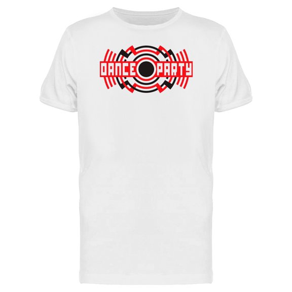 Cool Retro Dance Party Quote Tee Men's -Image by Shutterstock