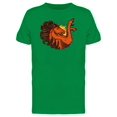thumbnail image 1 of Cool Retro Fiery Stallion Horse Tee Men's - Men T-Shirt, 2XL, 1 of 1