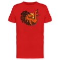 thumbnail image 1 of Cool Retro Fiery Stallion Horse Tee Men's -Image by Shutterstock, 1 of 2