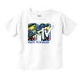 thumbnail image 1 of Cool Retro MTV Boombox Radio Logo Toddler Boy Girl T Shirt Infant Toddler Brisco Brands 6M, 1 of 6