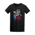 thumbnail image 1 of Cool Retro Skater Robot Graphic Tee - Image by Shutterstock, 1 of 2