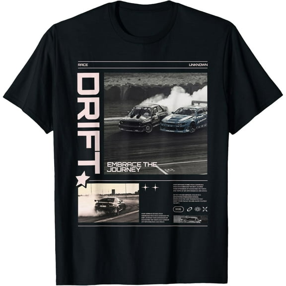 Cool Retro Vintage Japanese JDM Tokyo Japan Drift Race Car Men T-Shirt