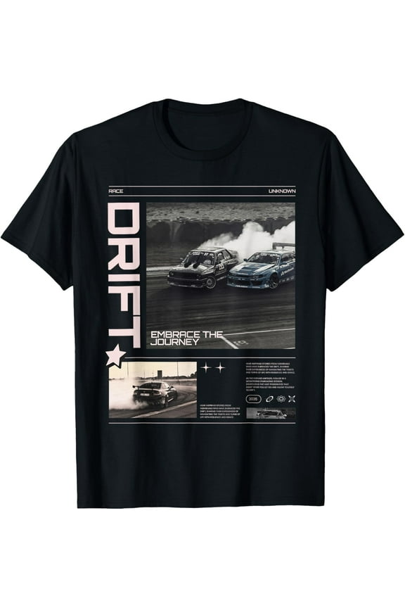 Cool Retro Vintage Japanese JDM Tokyo Japan Drift Race Car Men T-Shirt