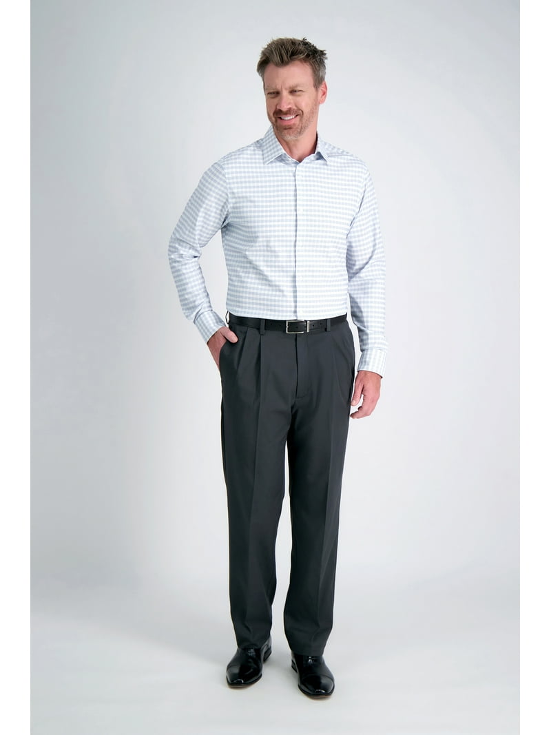 Men's Haggar® Cool Right® Performance Flex Classic-Fit Pleated