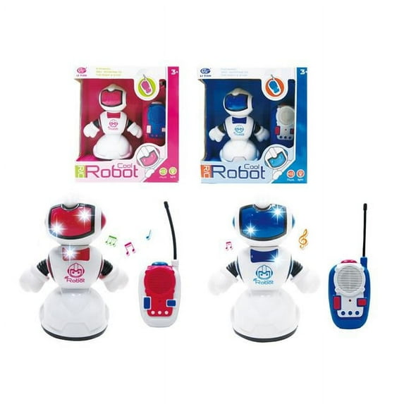 Cool Robot 2322494 7.5 in. R&C Robot with Light & Sound - Case of 24