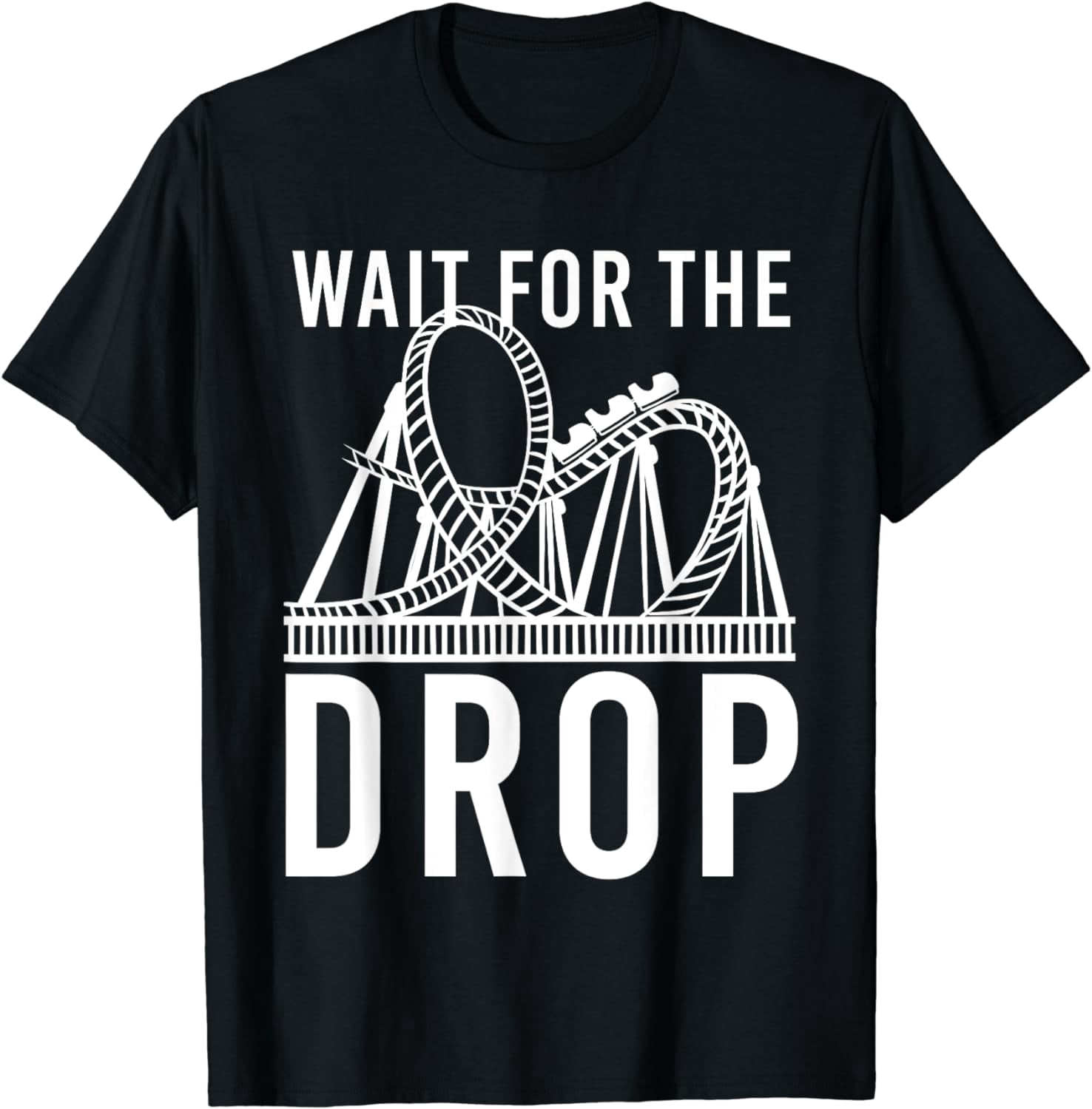 Coaster Merch Cool Roller Coaster Design For Men Women Amusement Park T-Shirt ...