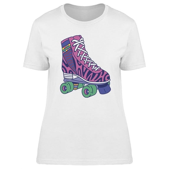 Cool Roller Skate T-Shirt Women -Image by Shutterstock, Female Large