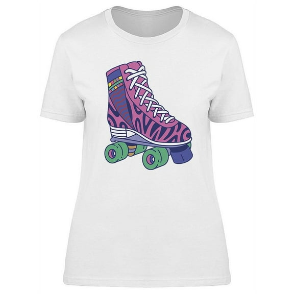 Cool Roller Skate T-Shirt Women -Image by Shutterstock, Female Large