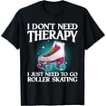 thumbnail image 1 of Cool Roller Skating For Men Women Roller Derby Inline Skate T-Shirt, 1 of 3