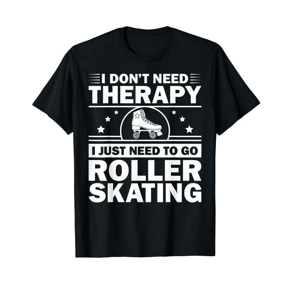Cool Roller Skating For Men Women Roller Derby Inline Skate T-Shirt