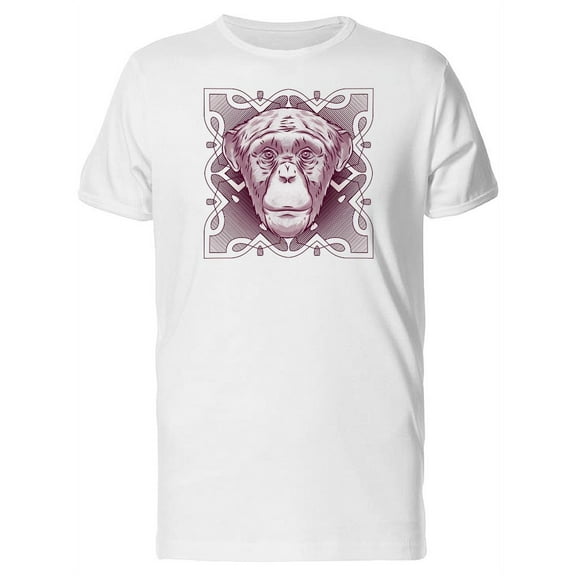 Cool Royal Monkey Face T-Shirt Men -Image by Shutterstock, Male Small