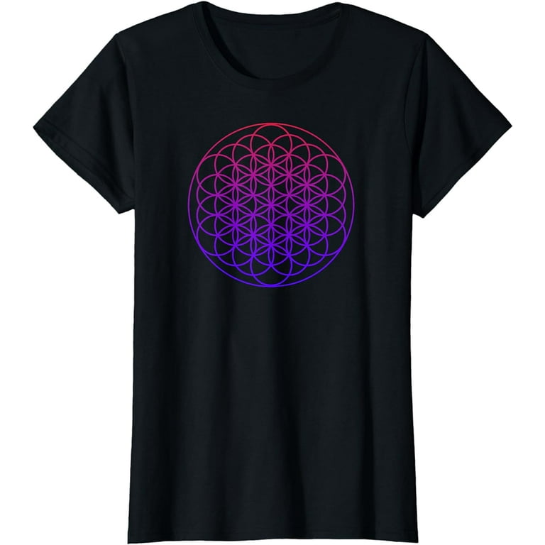 Sacred Geometry Shirt - Geometric Repeating Circles Shirt Sacred Geometry Shirt - Geometric Repeating Circles Shirt