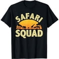 thumbnail image 1 of Cool Safari Squad For Men Women Zoo Animal African Jungle T-Shirt, 1 of 5
